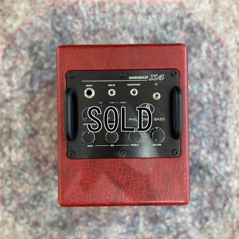 画像3:  【USED】  PJB / nanobass X4, Red   (3)