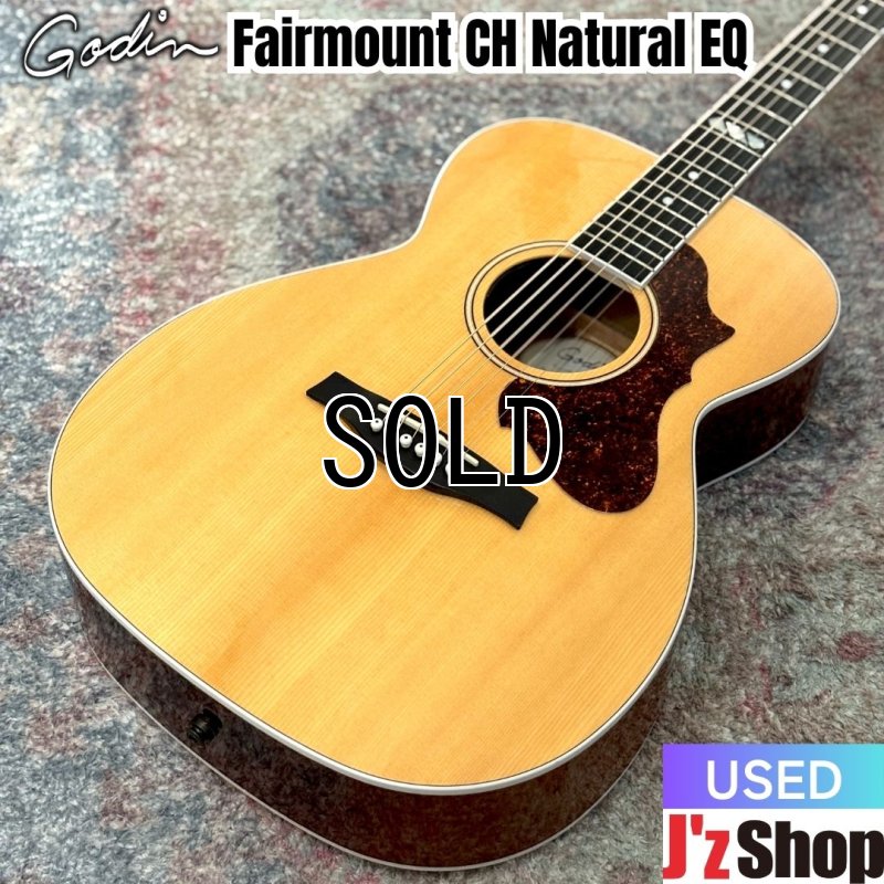 画像1:  【USED】  Godin / Fairmount CH Natural HG EQ   (1)