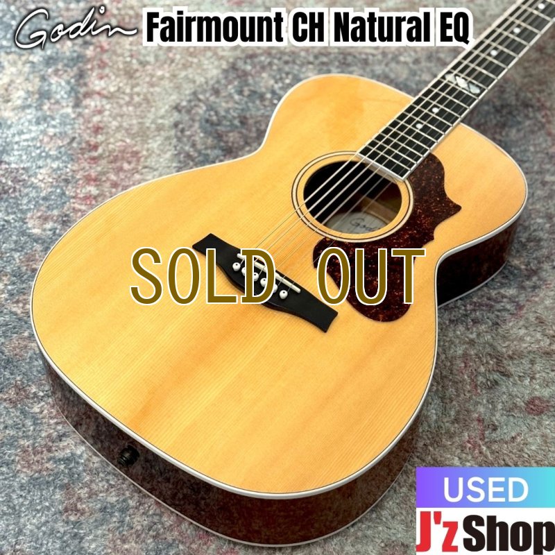画像1:  【USED】  Godin / Fairmount CH Natural HG EQ   (1)