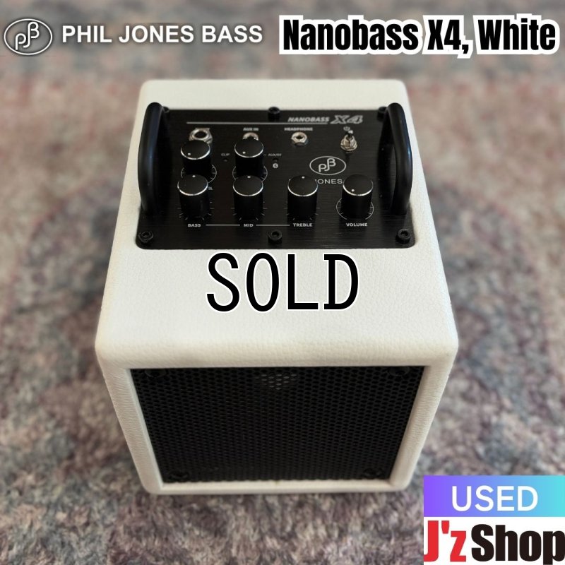 画像1:  【USED】  PJB / nanobass X4, White   (1)