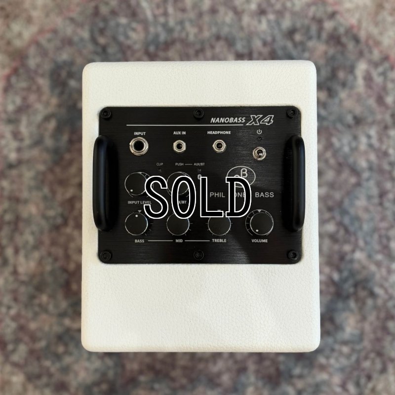 画像2:  【USED】  PJB / nanobass X4, White   (2)