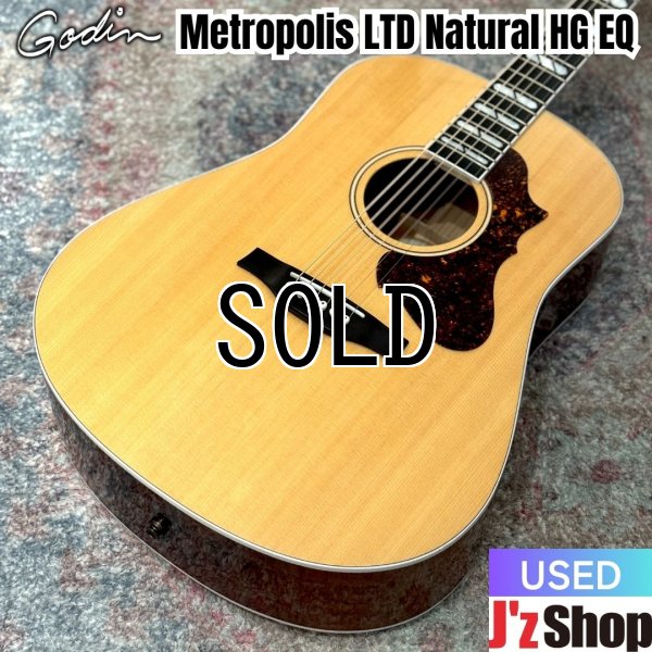 画像1:  【USED】  Godin / Metropolis LTD Natural HG EQ   (1)