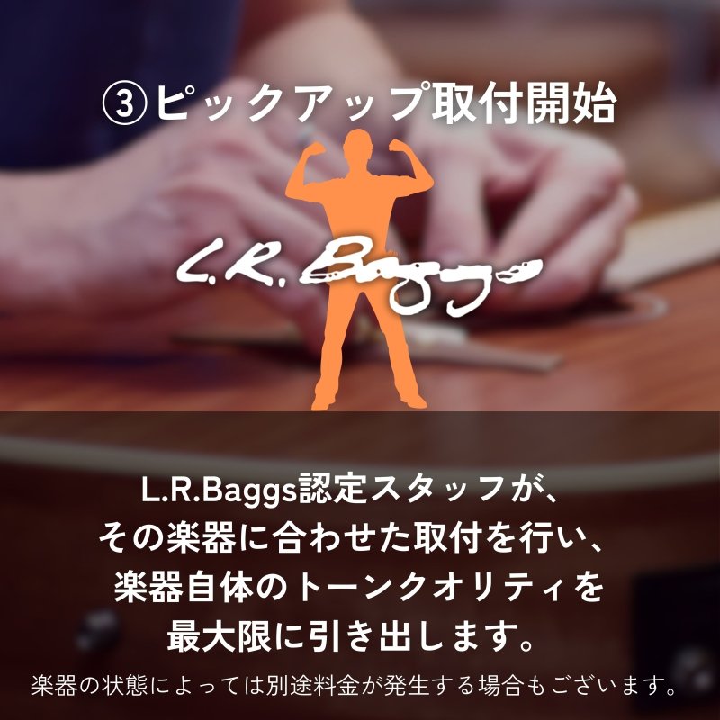 画像5: L.R.Baggs / ピックアップ配送取付サービス   (5)