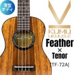 画像1: KUMU ukulele / Feather Tenor  【未展示在庫】 (1)
