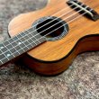 画像4:  【OUTLET】  KUMU ukulele / Feather Concert w / Five-O by LRBaggs (#18081475)   (4)